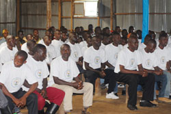 Demobilised Ex-FDLR rebels from DR Congo.