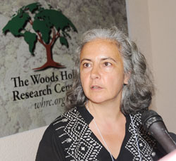 Nadine Laporte from Woods Hole Research Centre that will train environmentalists