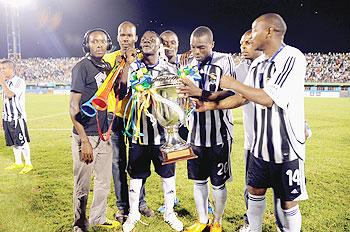 DETHRONED; APR won the Kagame cup last year after beating St.George in the final played at Amahoro national stadium. (File photo)