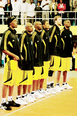 The basketball team was the first book a ticket to the Maputo Games. (File photo)