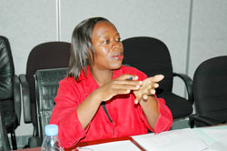 National Bank of Rwanda Vice Governor, Monique Nsanzabaganwa