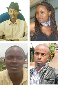 Ndjoli Kayitankore alias Kanyombya;Chantal Uwase;Jean Paul Musabyima;Safali Kim Kizito 