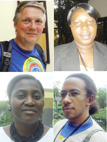 R-L: Bert Vanu2019 Toever;Francine Nyirarukundo.;Victoria Akyeampong;Jean Claude de Galony Niyitanga