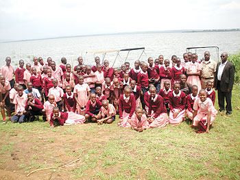 orpcare Primary School children enjoy  Akagera park. The New Times / S Rwembeho