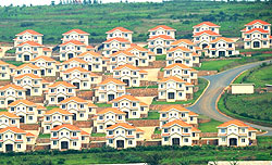 Kabuga hillside estate. Developers have, of recent, targeted high income earners. The NewTimes / File.