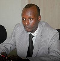 Deputy Director General, Rwanda Natural Resources Authority, Didier Sagashya. The New Times / File.