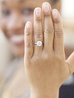 Wearing a wedding band is a symbol of the marriage commitment. Net photo.