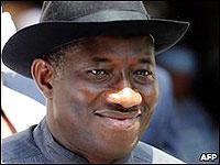 Nigerian President Goodluck Jonathan. 