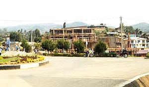 The main street in Karongi Town in the Western Province. Districts have decried the crippling shortage of engineers. The New Times / file.