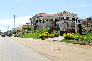 The main street in Ruhango town in the Southern Province. Several districts have shortage of qualified engineers. The NewTimes / File.