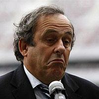 UEFA boss Michel Platini.