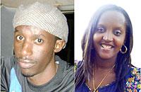 L-R:Ivan Mugisha, Rachel Garuka