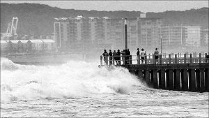 On average eighty people are killed by tropical cyclones in the southwest Indian Ocean every year. Net photo.