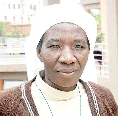 Sister Agnes Uwimana.