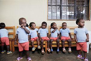 Children in Muhura Orphanage. A recent survey by NCC indicated that 72 per cent of these children have at least a relative. The Sunday Times / File.