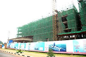 A construction project in Kigali. The New Times / File.