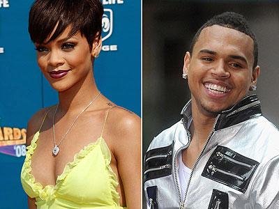 Rihanna and Chris Brown. Net photo.