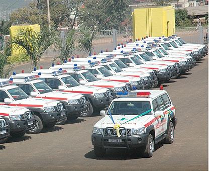 Ambulances: The public is going to be educated on health issues and the services delivered by the health sector.  The Sunday Times / File.