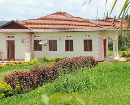 A house in the contested Hill View estate by DN International. The firm has been drawn in another controversy. The New Times / File.