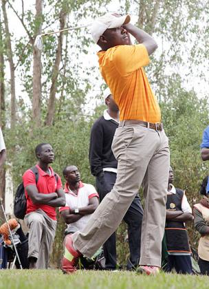 Hakizimana will be the only Rwandan golfer at this yearu2019s Kenyan Open. The New Times / File.