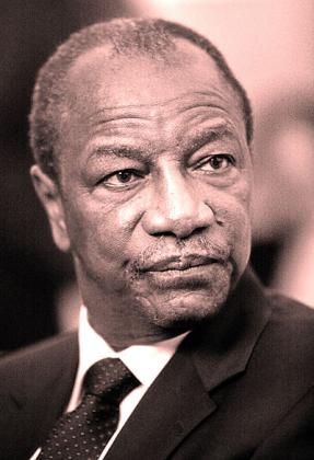 Guinean president, Alpha Conde. Net photo.