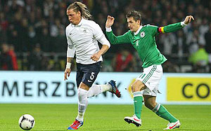 Miroslav Klose during a previous game.