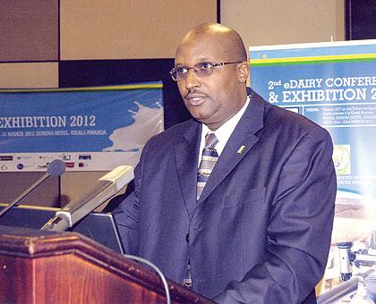 Mr Emmanuel M Ndahiro, Chairman Rwanda National Dairy Board