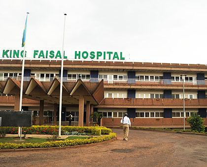 King Faisal Hospital. A US$50m hospital is set to be built next to it. The New Times / File.