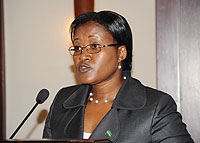 EAC Minister Monique Mukaruliza.