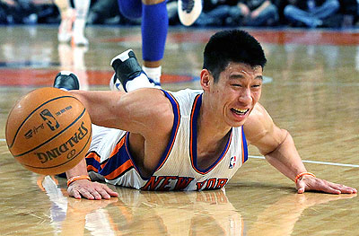 Jeremy Lin has missed the last three games with a knew injury. Net photo.