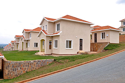 Kabuga hillside housing estate in Kigali; Banks have asked government to provide subsidies in purchase of land. The New Times / File.