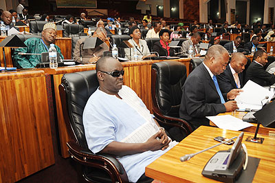 EALA members during an earlier session. The New Times / File.