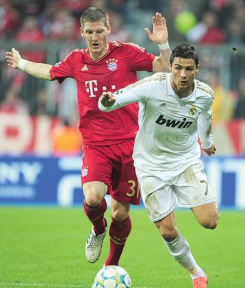 Cristiano Ronaldo failed to make a major impact against Bayern Munich on Tuesday. Net photo.