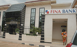 Fina bank is one of the banks set to apply the new technology. The New Times / File.