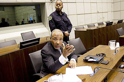 Taylor, the first African head of state to be tried by an international court, faces a maximum life sentence. Net photo.