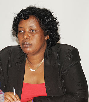 Deputy Chief Gender Monitor Eugenie Kabageni.