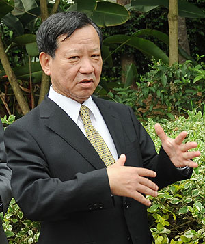 Japanese Ambassador to Rwanda Kunio Hatanaka. The New Times / File.