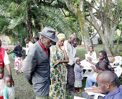 Refugees registering at La Corniche border in Rubavu. The New Times Timothy Kisambira.