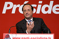 PRESIDENT-ELECT: Socialist Franu00e7ois Hollande.