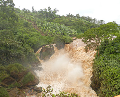 Rusumo falls. The New Times / S. Rwembeho.