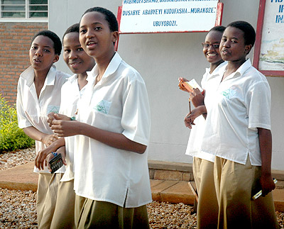 Nations should educate girls to achieve accelerated growth. The New Times / File.