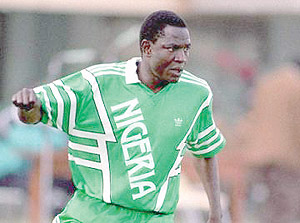 Nigeriau2019s former football star Rashidi Yekini died on Friday at the age of 48. Net photo.