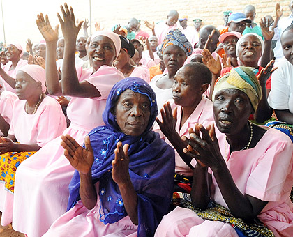 Women inmates in Nsinda Prison. The New Times / File.