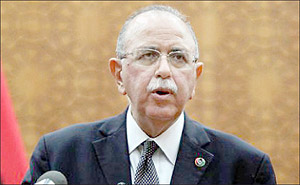 Libyau2019 interim Prime Minister Abdel-Rahim al-Keeb. Net photo