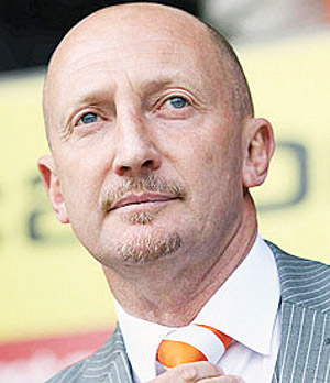 Blackpool manager Ian Holloway.