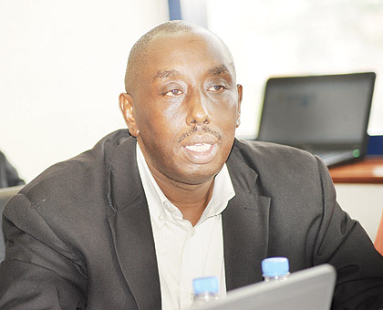 Head of TB Unit, Dr Michel Gasana. The New Times / File.