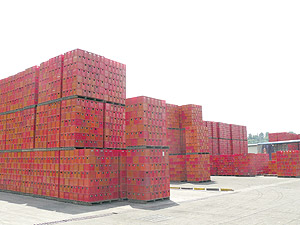 Crates of beer at Bralirwau2019s beer factory in Rubavu.The New Times / File.