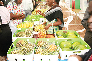 Rwanda exports some of its food harvests in the EAC.  The country needs to adress the high cost of trade if it is  to become a regional trade logistics hub Rwandau2019s food exports Agrobiz . The New Times / File.