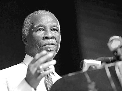 AU special mediator Thabo Mbeki has urged Sudan and S. Sudan to act responsibly. Net photo.