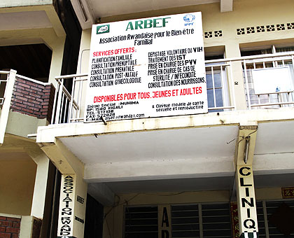 ARBEF head office in Muhima. The New Times / File.